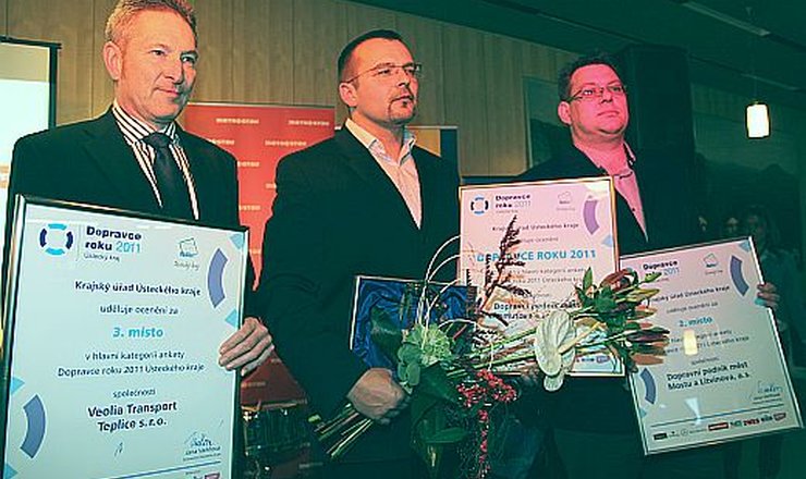 Ustecky Clarion hostil nejlepsi krajske dopravce